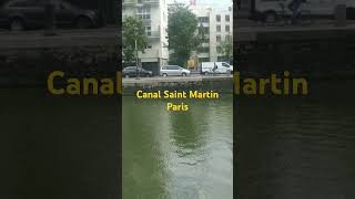 Canal Saint Martin Parisyoutubeshorts france paris اكسبلور [upl. by Adnamaa]