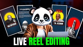 Live Reel Editing for My Client  Step by Step Viral Reels Editing  Premiere Pro Editing Tutorial [upl. by Ocirrej]