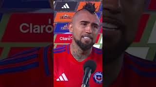 DECLARACIONES DE ARTURO VIDAL TRAS EL EMPATE DE CHILE ANTE PERU POR ELIMINATORIAS 🔥 [upl. by Duwalt]