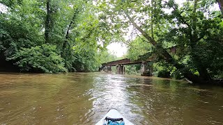 Schuylkill River Pottstown to Royersford PA on Sea Eagle 380 X [upl. by Einnaej]