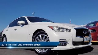 2014 INFINITI Q50 Premium Sedan Sacramento Roseville Elk Grove Folsom Stockton [upl. by Dimitris222]