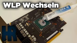 Grafikkarte säubern und Wärmeleitpaste Wechseln  Tutorial Anleitung Deutsch [upl. by Noyes494]