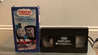 Opening to Thomas amp Friends Steamies vs Diesels 2004 VHS [upl. by Olenta]