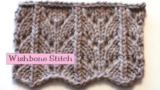 Fancy Stitch Combo  Wishbone Stitch [upl. by Aloeda]