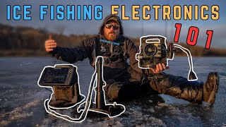 Ice Fishing ELECTRONICS 101 EXPOSE THE ICE [upl. by Auburn850]