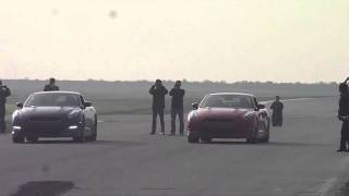 2012 Nissan GTR Drag Race Vs 2011 Nissan GTR [upl. by Llekcir]