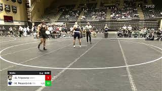 Gunner Filipowicz  Army  vs Mitchell Mesenbrink PSU 165 lbs  2024 Black Knight Invitational [upl. by Otho]