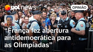 Abertura das Olimpíadas Paris fez cerimônia para TV antidemocrática que deixou a desejar  Sakamoto [upl. by Lezley]