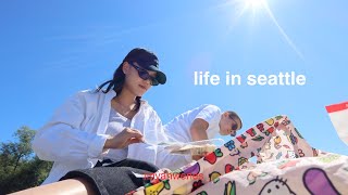 life in seattle vlog 110 lets go on a picnic 🧺🌱 [upl. by Sebastian]