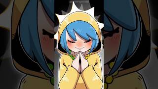 ✝️✝️✝️La pequeña luce ⛪⛪✝️✝️✝️ art chibi animation animechibi luce catolico shorts [upl. by Weaks]