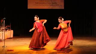 Duet Kathak Recital II Hindoli Niogi II Titisha Ghosh [upl. by Om]