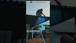 Roof work 👍 viralvideos welding share [upl. by Kiraa969]