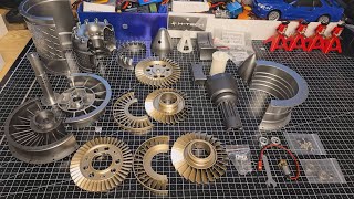 SKYMECH Turbojet Engine Kit WP85 Unboxing amp Build diy turbojetengine enginemodel jetengine [upl. by Meesak]