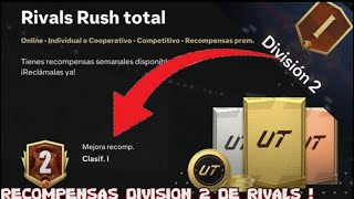 Mis recompensas de rivals división [upl. by Notsle]