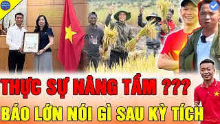 🔴QUÁ HÃNH DIỆN Team Quang Linh Vlogs HÀNG LOẠT BÁO LỚN TUYÊN DƯƠNG VỀ TRỒNG LÚA NƯỚC TẠI CHÂU PHI [upl. by Arlina289]