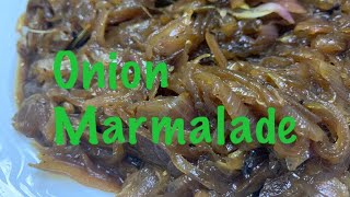 How to make Onion marmalade Chef dumigo style [upl. by Amil226]