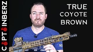 True Marine Coyote Brown Spray Paint for RiflePistol Camo [upl. by Idalina]