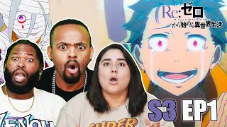 😳You Not Ready For This Ending Re Zero Reaction Season 3 Episode 1 Reaction [upl. by Ditmore727]