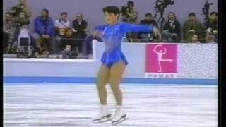 Yuka Sato 佐藤 有香 JPN  1994 Lillehammer Figure Skating Ladies Free Skate [upl. by Adlee]