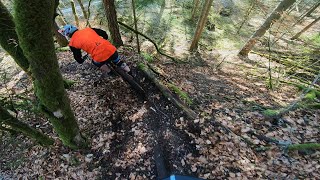 Enduro On profite du soleil  test gopro sur le casqueune catastrophe [upl. by Vito]