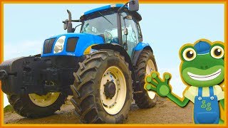 Tractors For Kids  Geckos Real Vehicles [upl. by Led]