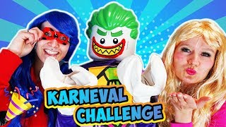 KARNEVAL CHALLENGE  Nina VS Kaan VS Kathi  Wer hat das coolste FASCHINGSKOSTÜM als Verkleidung [upl. by Docilu]