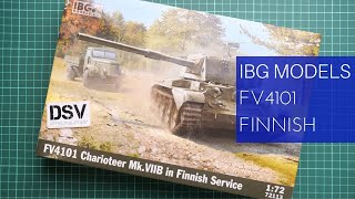 IBG Models 172 FV4101 Charioteer MkVIIB in Finnish Service 72113 Review [upl. by Pillihp741]