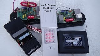 Clicker Keyless Entry ProgramDip SwitchesType 2 [upl. by Turley]