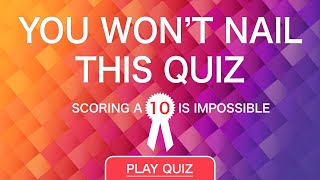 General Knowledge Quiz [upl. by Trilbi]