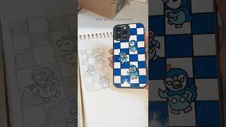 Piplup inspired phonecase✨ shorts smallbussiness phonecase [upl. by Seibold]