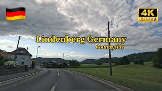 Summer Drive from Lindenberg to Sonneberg Germany 🇩🇪  Scenic Countryside Journey [upl. by Apoor]