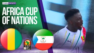 Guinea vs Equatorial Guinea  AFCON 2023 HIGHLIGHTS  01282024  beIN SPORTS USA [upl. by Aliwt]