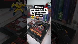 Unbox Deadpool amp Wolverine Light Box จาก Vatana shorts marvel [upl. by Llemhar]