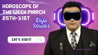 Unlock Your Fate Weekly Horoscope Predictions by Raja Haider [upl. by Dreher]