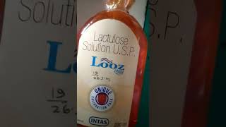 looz Syrup  Looz Syrup uses  Looz  Lactulose oral solution Lactulose solution usp looze solution [upl. by Anaibib215]