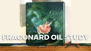 Study of JeanHonoré Fragonards The Swing  Rococo Oil Painting Study french w english subtitles [upl. by Ecnarolf]