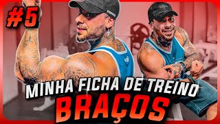 MINHA FICHA DE TREINO DE BÍCEPS E TRÍCEPS  LEO STRONDA [upl. by Ansev473]