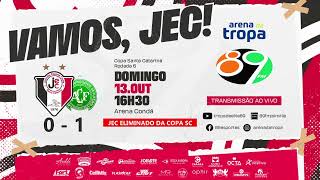 CHAPECOENSE X JOINVILLE  COPA SC AO VIVO [upl. by Arammat]