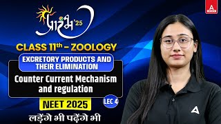 EXCRETORY PRODUCT AND THEIR ELIMINATION CLASS11NEET2025  COUNTER CURRENT MECHANISM AND REGULATION [upl. by Eintihw]