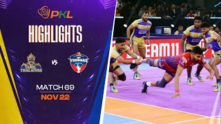 Match Highlights Tamil Thalaivas vs UP Yoddhas  November 22  PKL Season 11 [upl. by Fortune712]