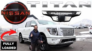 2023 Nissan Titan Platinum Reserve Reliable And Luxurious [upl. by Aihsilef]