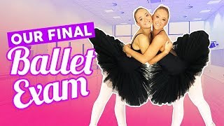 Our Final Ballet Exam  The Rybka Twins [upl. by Marlen]