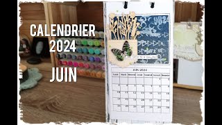 Calendrier 2024  Juin [upl. by Enneira857]