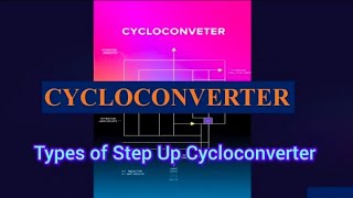 Cycloconverter Step up Cycloconverter [upl. by Mathia]