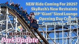 Opening Day at Hersheypark  Park Update  March 2024 [upl. by Anma800]