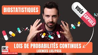 💊CAPSULE DE COURS  Quoi maîtriser dans la LOI NORMALE et la LOI DE STUDENT en Licences LASPASS [upl. by Etnasa561]