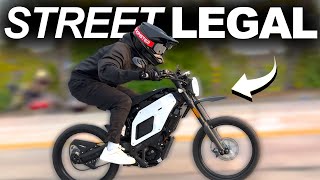 This EBike is a STREET LEGAL Surron [upl. by Rosette]