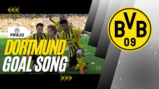 FIFA 23 Borussia Dortmund BVB New Goal Song Tormusik 4K [upl. by Dorraj]