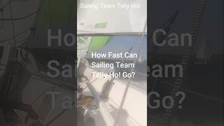 How Fast Can Team Tally Ho Go gosailing sailing sailingcommunity [upl. by Atikihs]