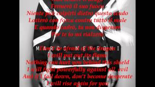 Guerriero – Marco Mengoni Lyrics amp English translation [upl. by Yelraf455]